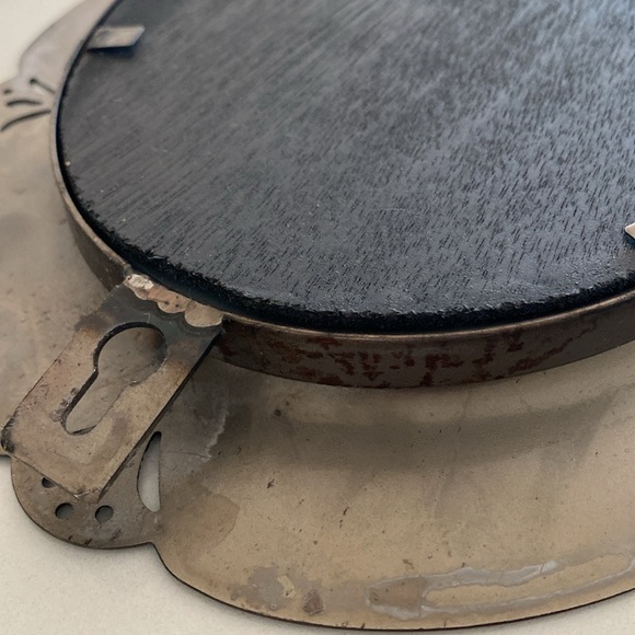 Vintage Metal Bronze Mirror/Tray (candles NOT included) - Picture 9 of 16